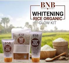 Bnb Whitening Rice Extract Bright & Glow Kit